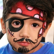 Family clean Party Face Painter Rentals in Haskell