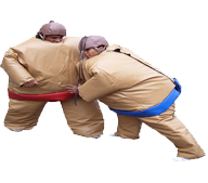 Amazing Fun Party Sumo Suit Rentals in Stigler