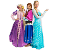 Kids Princess Characters for Hire in Haskell